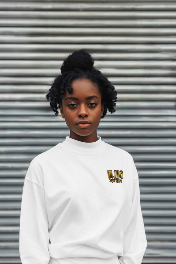 KILINDA SuperShero Crewneck Embroidered Sweatshirt
