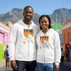 KILINDA SuperShero "Coloring Book and Volume 2! Unisex Zip Hoodie!