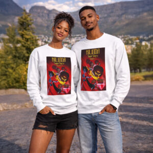KILINDA SuperShero "Volume 2 and Volume 1" Unisex NuBlend® Crewneck Sweatshirt!