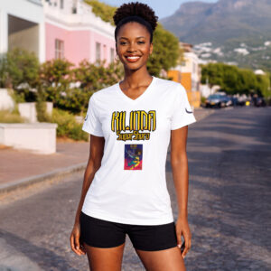 KILINDA SuperShero "Volume 1 and Volume 2" Women's Performance V-Neck T-Shirt!